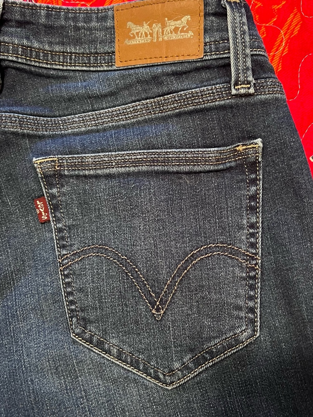 Levi's Curvy 529 Skinny Leg Jeans Medium Wash Women’s Size 10 Classic Casual - Picture 7 of 11